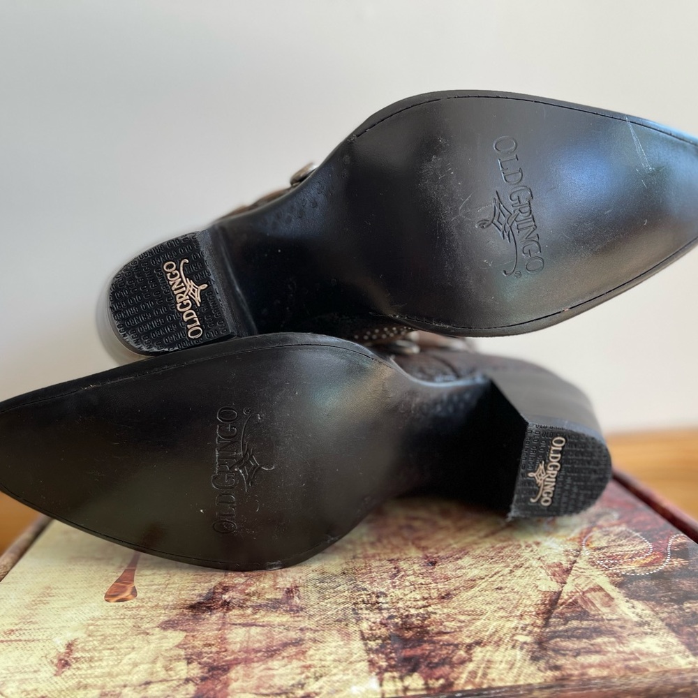 Old Gringo Roxy Rust Ankle Boots - Picture 6 of 12